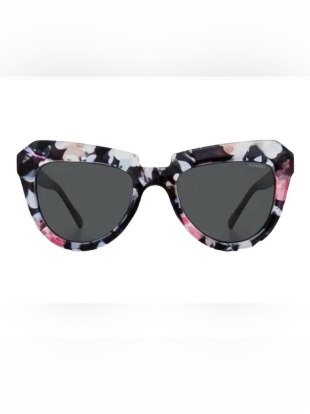 New KOMONO sunglasses cateye Stella Floral black pink